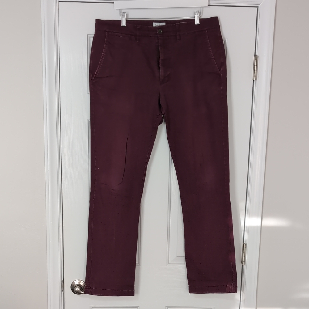 Goodfellow & Co Men's Deep Burgundy Chinos